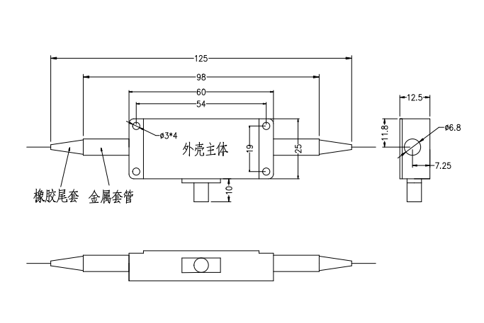 780nm结构尺寸图