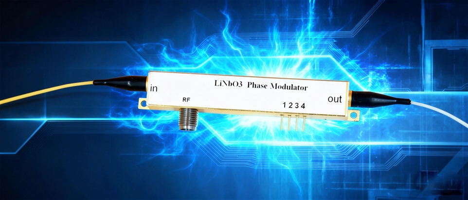 KG-PM-2000系列2000nm铌酸锂电光相位调制器海报图