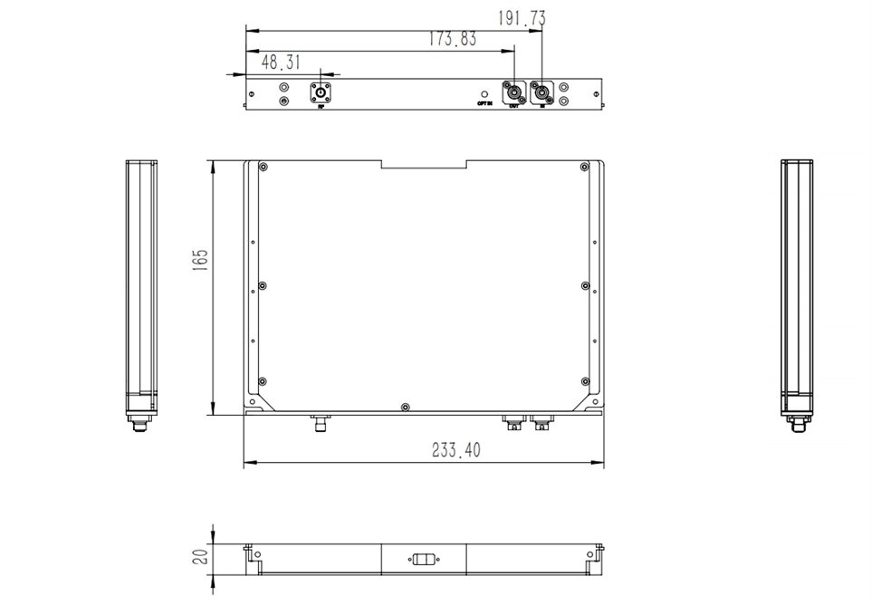 单边带调制模块结构图
